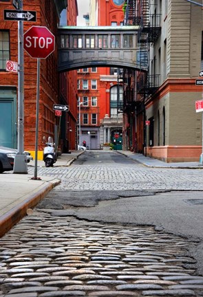 Framed Jay Street Color Print