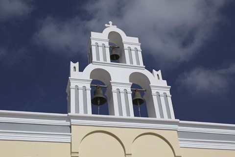 Framed Church Bells Print