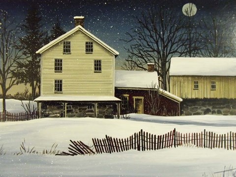 Framed Winter is Here Print