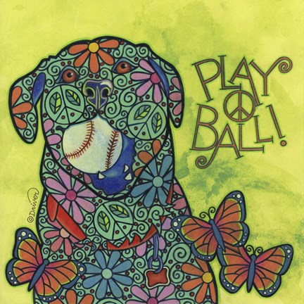 Framed Yellow Labrador #2 Print