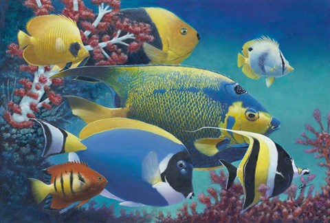 Framed Queen Angel Print