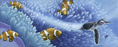 Framed Journey Begins Print