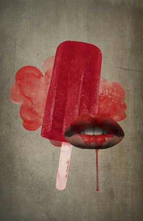 Framed Cold Kiss Print