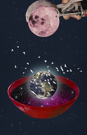 Framed Creation of the Universe Print