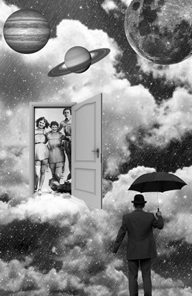 Framed Heaven&#39;s Door Print