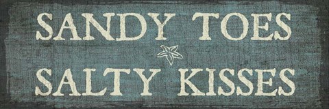 Framed Sandy Toes Print