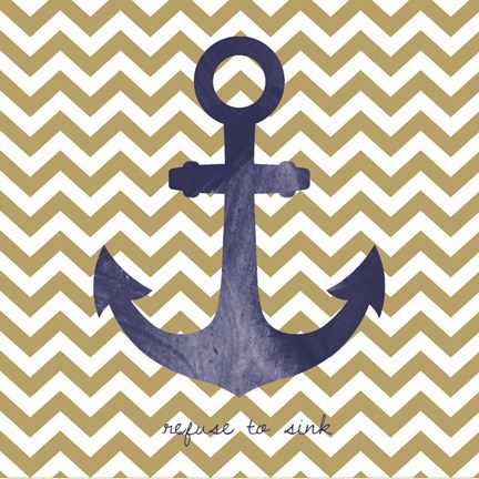 Framed Anchor 2 Print