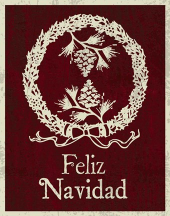 Framed Feliz 3 Print