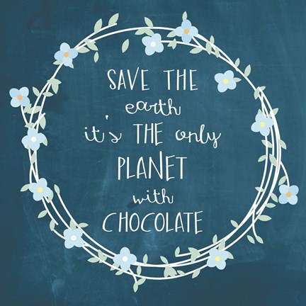 Framed Choclate Print