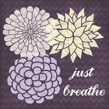 Framed Flowers 1 Print