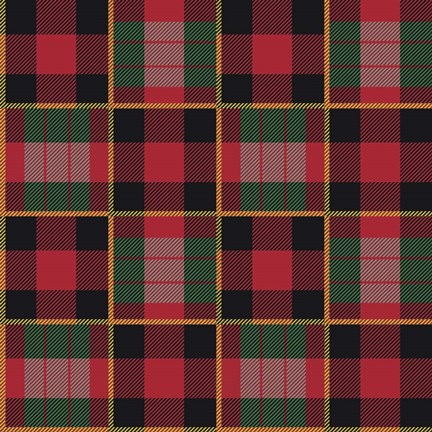 Framed Tartan 2 Print