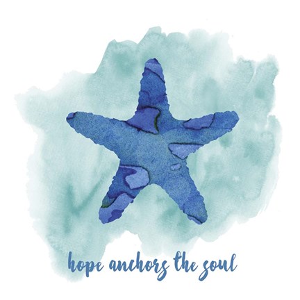 Framed Starfish Print