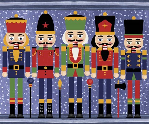 Framed Nutcracker Print