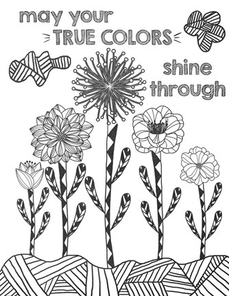 Framed True Colors Print