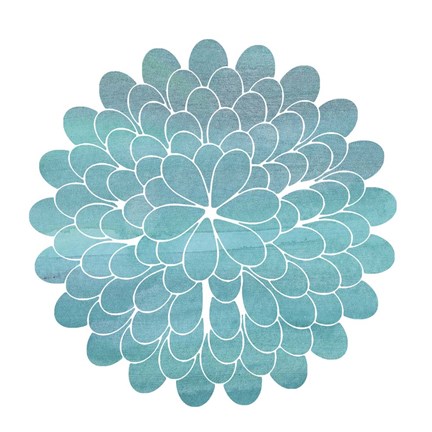 Framed Watercolor Flower 3 Print