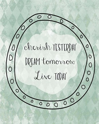 Framed Cherish Print