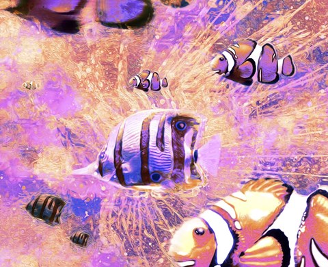 Framed Undersea LVI Print