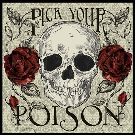 Framed Pick Your Poison Print