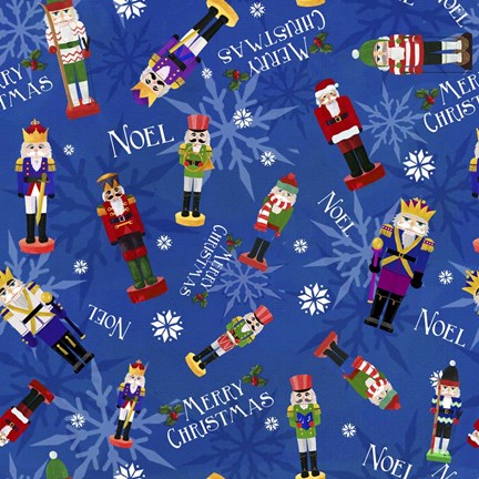 Framed Nutcracker Patt 2 Print