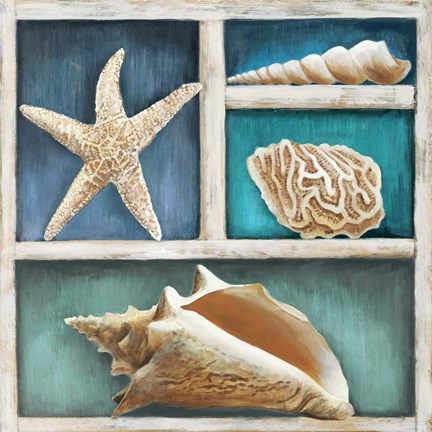 Framed Collection of Memories VI Print