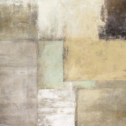 Framed Plage I Print