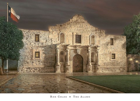 Framed Alamo Print