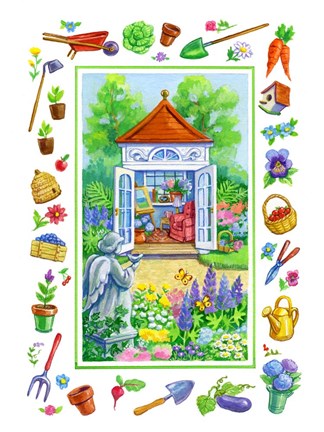 Framed Sanctuary Print