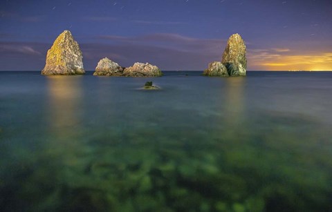 Framed Cheated Sea Print