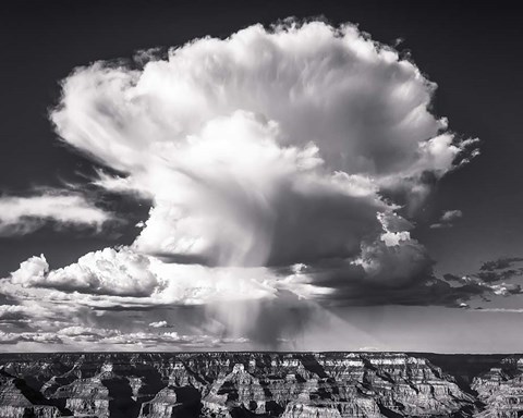 Framed Silver Cloud Print