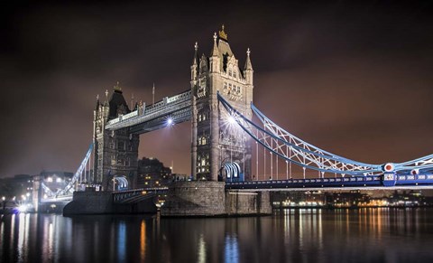 Framed Two Towers Print