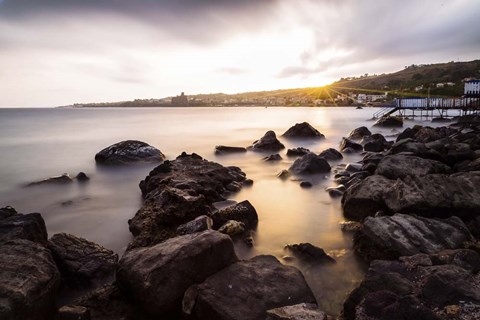 Framed Golden Light Print