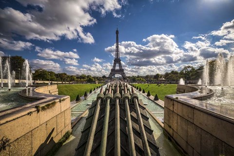 Framed EiffelTr I Print