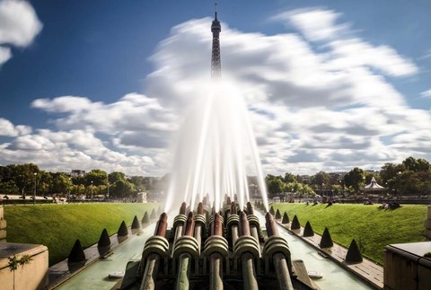 Framed EiffelTr II Print