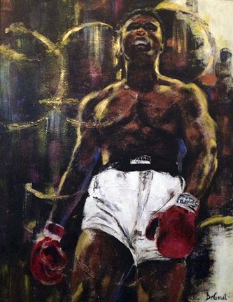 Framed Muhammad Ali Print