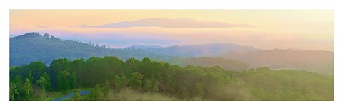 Framed Brasstown Valley Overlook Print