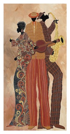 Framed Down to the Bass Print