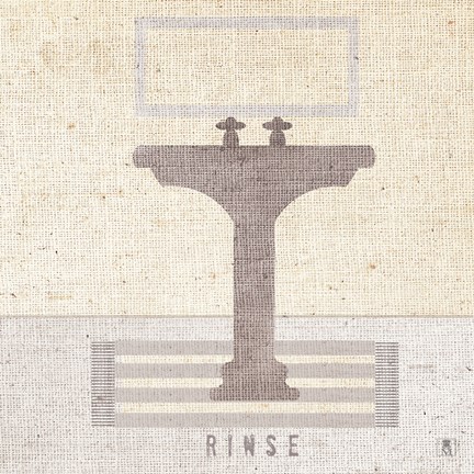 Framed Soft Cleanse II Print