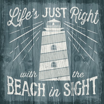 Framed Up North III Print