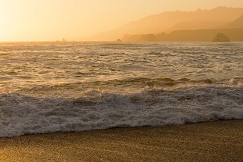 Framed Golden Shores Print