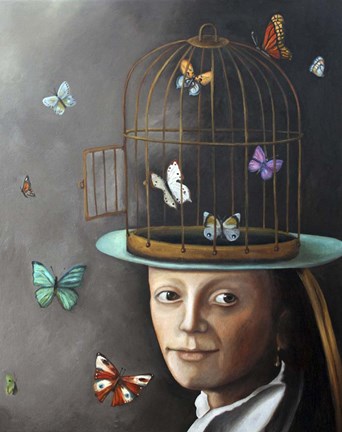 Framed Butterfly Keeper 1 Print