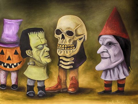 Framed Little Monsters Print