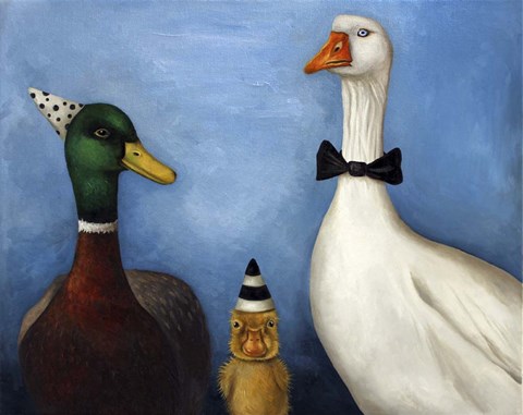 Framed Duck Duck Goose Print