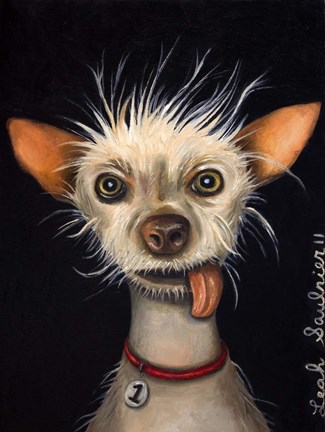 Framed Ugly Dog Print