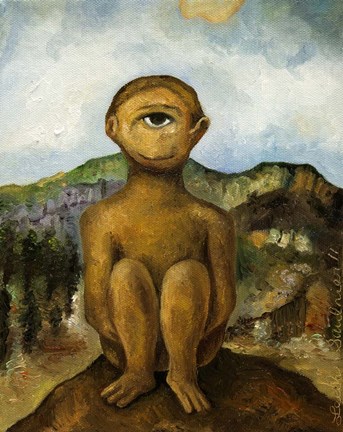 Framed Cyclops Print