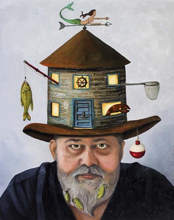 Framed Fisherman Print