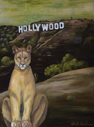 Framed Ghost Cat Print