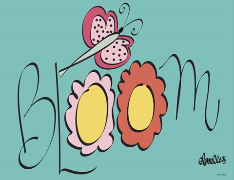 Framed Bloom Rectangle Print