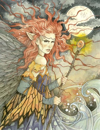 Framed Storms Brewing Print