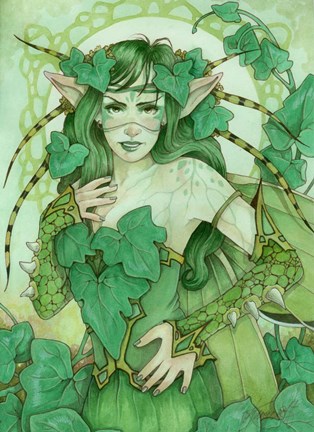 Framed Poison Ivy Print