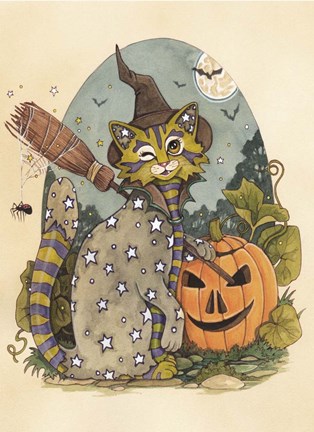 Framed Witchy Poo Print